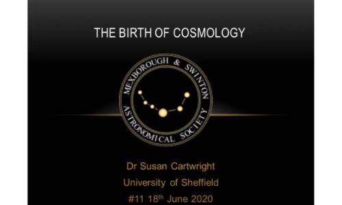 The Birth of Cosmology